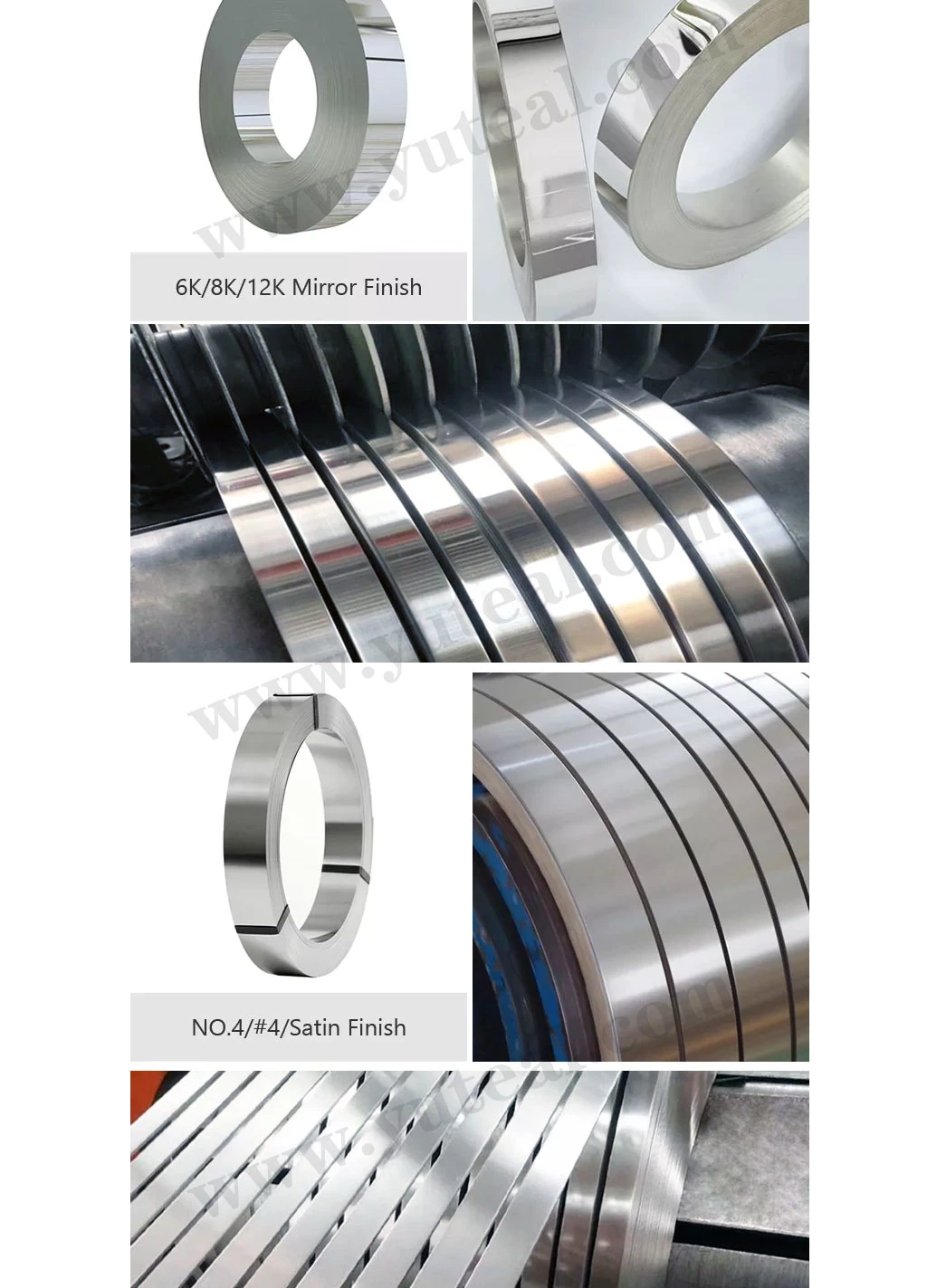 AISI 201 304 316 410 420 430 Cold Rolled Stainless Steel Strip/Band for Manufacturing Razor Blade